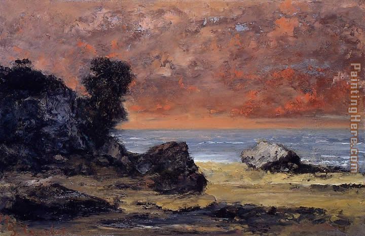 Gustave Courbet After the Storm